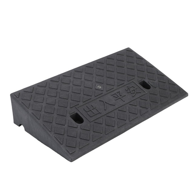 Rampa De PVC Para Bordillos, Rampa De Acceso Para Autos, Sillas De Ruedas, Motocicletas, Andén De Carga, Acera, Capacidad De Carga De 1000 Kg.