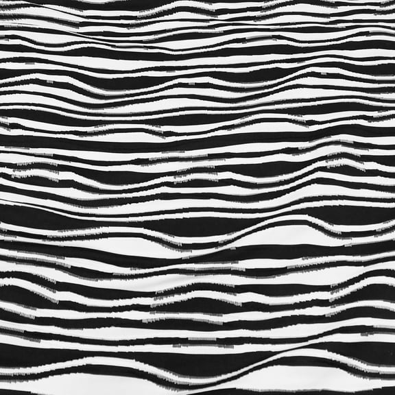 Wave Jacquard Jersey