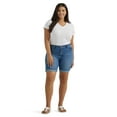 thumbnail image 4 of Lee® Women's Plus Legendary Mid Rise Rolled Bermuda Short, 4 of 10