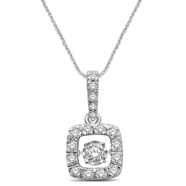 59593W-P-A4 14K 1 Carat Moving Diamond 