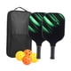 thumbnail image 3 of Raqueta de Pickleball, Juego de Pickleball Profesional Antideslizante de Fibra de Vidrio con Bolas Y, 3 of 9