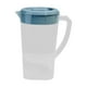 thumbnail image 2 of Jarra de agua/jugo para refrigerador, recipiente portátil para bebidas, garrafa de agua con Gris, 2 of 9