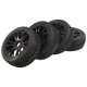 thumbnail image 5 of RC 1:8 Off Road Car Rubber Tires & Plastic Wheel Rims HUB HEX 17 mm 81-801,A, 5 of 5