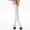 White, variant on Thigh High Socks for Women, Long Tube Stockings in Nylon, Versatile and Comfortable for Daily Wear, Party or Date Night