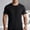 c01Black, variant on Men's Ice Silk Quick Dry Mesh Breathable Sports T-Shirt Short Sleeve Loose Casual Crew Neck Shirts Classic Pullover Tees White M