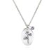 thumbnail image 1 of Collar con Flor Violeta JeenMata de Nacimiento de Febrero, 1 of 5