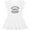 AA-White, variant on Inktastic He is Not Here; He is Risen Girls Toddler Dress