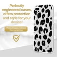 thumbnail image 2 of Case Yard iPhone-8-Plus Case Clear Soft & Flexible TPU Ultra Low Profile Slim Fit Thin Shockproof Transparent Bumper Protective Cover Drop Protective Cell Phone Cases (Leopard Brush), 2 of 8