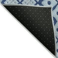 thumbnail image 3 of Addison Rugs Chantille Indoor/Outdoor Transitional Diamonds Navy Washable Rectangle Rug, 10' x 14', 3 of 6