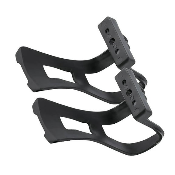 SIEYIO Road Bike Pedal Toe Clip Bicycles Pedal Half Clip Cycling Pedals Toe Clip Strap