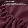 thumbnail image 6 of 1800 Microfiber Fitted Sheet - Soft, Luxury, Deep Pocket by, 6 of 7
