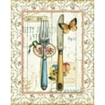 thumbnail image 2 of Audit, Lisa 15x18 Gold Ornate Wood Framed with Double Matting Museum Art Print Titled - Rose Garden Utensils I, 2 of 4