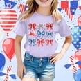 thumbnail image 2 of Graphic Tees for Girls: Short Sleeve Crewneck Tops 5-14 Years Comfortable & Casual for Everyday Wear & Summer Parties, 2 of 4