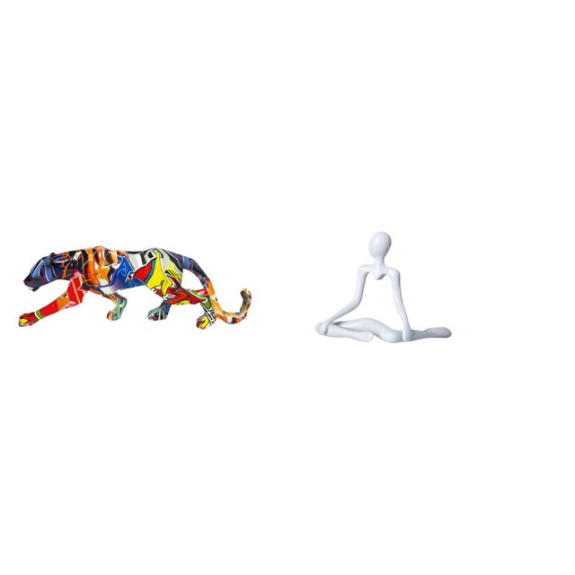 esculturas,estatua de figura decorativa andante,Escultura animal artesanal regalo arte moderno fiesta en casa,Figura de escritorio,Escultura abstracta de pensador para la oficina o el hogar