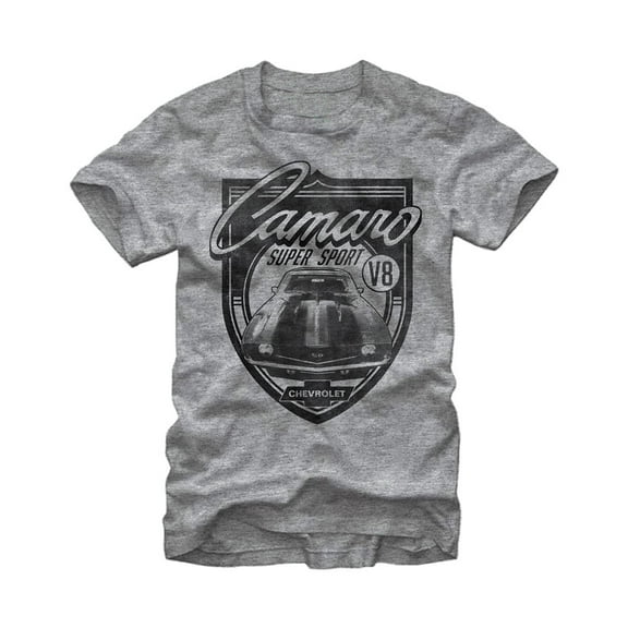 Men's General Motors Chevy Camaro Super Sport  Graphic Tee Athletic Heather X Large