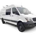 thumbnail image 2 of APS Running Boards 6in Matte Black Compatible with Dodge Sprinter 2007-2009 Full Size Van & Mercedes-Benz Sprinter 10-25 3-Door(Exclude Passenger Van With Rear A/C and 2015 4X4) Nerf Bars Steps, 2 of 6