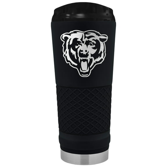 Black Chicago Bears 24oz Stealth Matte Tumbler