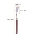 thumbnail image 2 of Paleta Cuchillo 18mm Cuchillo Ancho Plano Cabeza Sólido Madera Mango Inoxidable Acero Pintura Mezcla Raspador Lacado Palé Cuchillo Espátula para Óleo Acrílica Pintura, 2 of 6