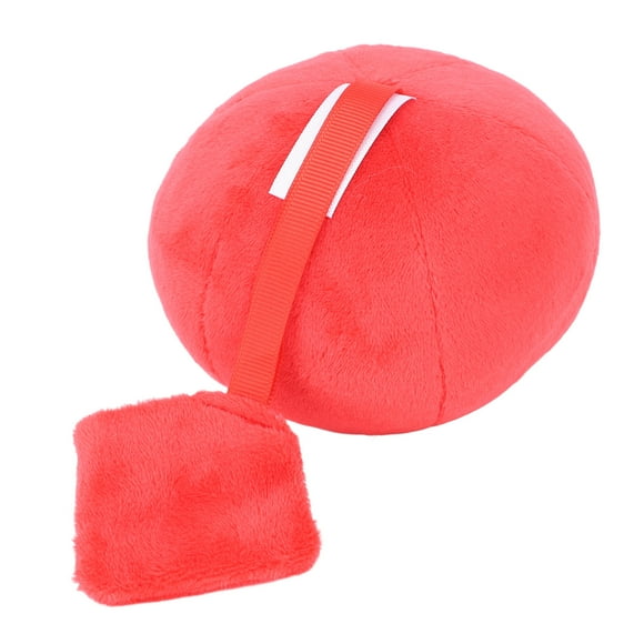 Baby Sensory Texture Ball Toy, Vision Training Ball with Bell Sound, Early Education Toy for Tracking Listening Gripping, High Contrast Color and Premium Plush Material for
