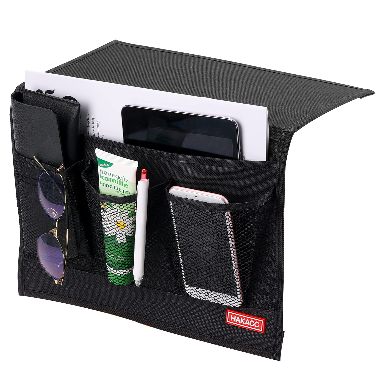 HAKACC Bedside Caddy/Bedside Storage Organizer,Remote Control Holder