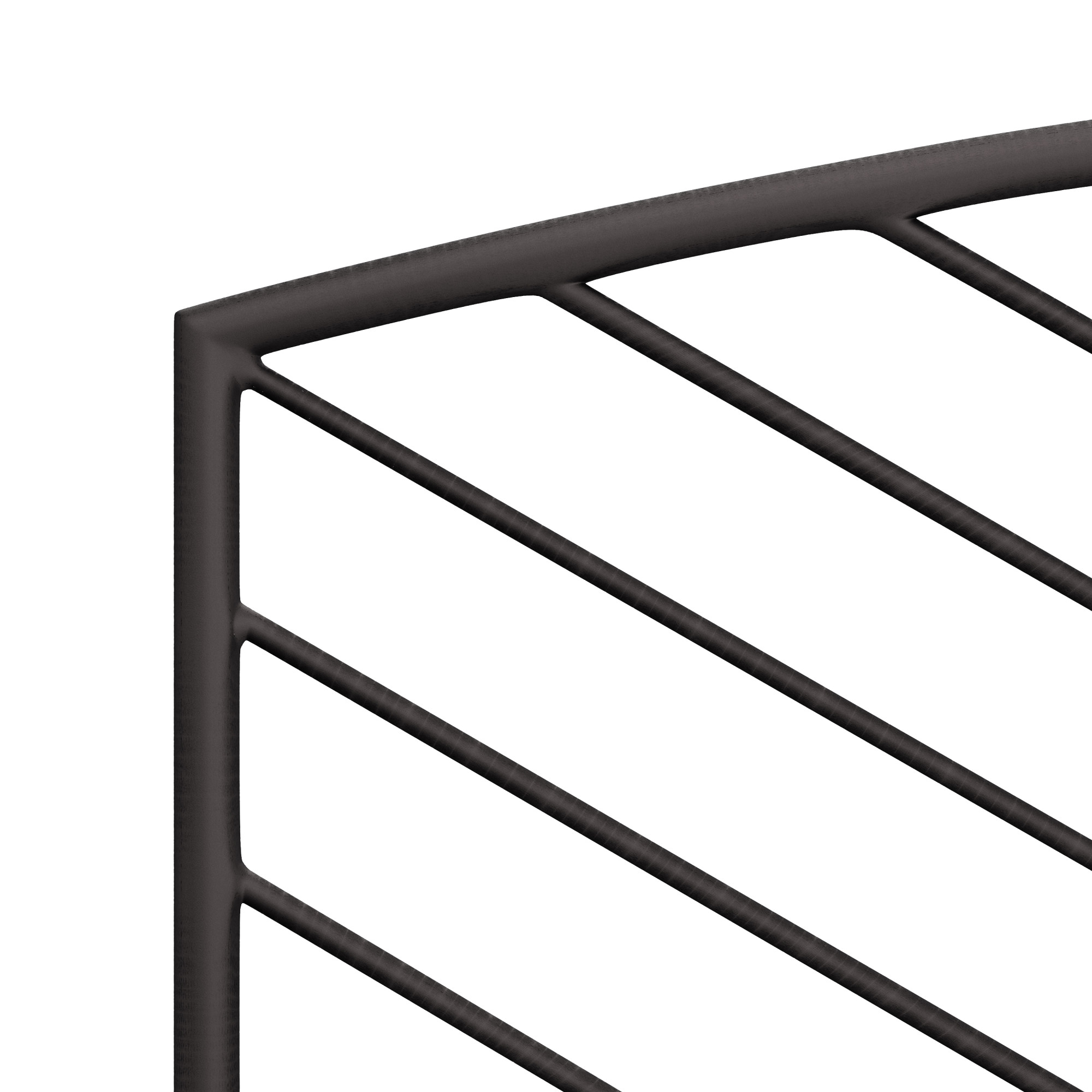 Hillsdale Furniture Essex Gray Bronze Metal King Bed - Walmart.com