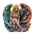 thumbnail image 2 of Bohemian Flower 2D Acrylic Garden Standee Sitting, 2 of 2