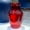 Red, variant on Tilda Belly Glass Vase
