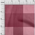 thumbnail image 2 of oneOone Velvet Light Pink Fabric Check Craft Projects Decor Fabric Printed By The Yard 58 Inch Wide, 2 of 4