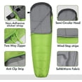 thumbnail image 2 of VILLEY Mummy Sleeping Bag, Lightweight Backpacking Sleeping Bag for Adults & Kids, Camping Hiking Equipment for 3-4 Seasons, 2 of 7