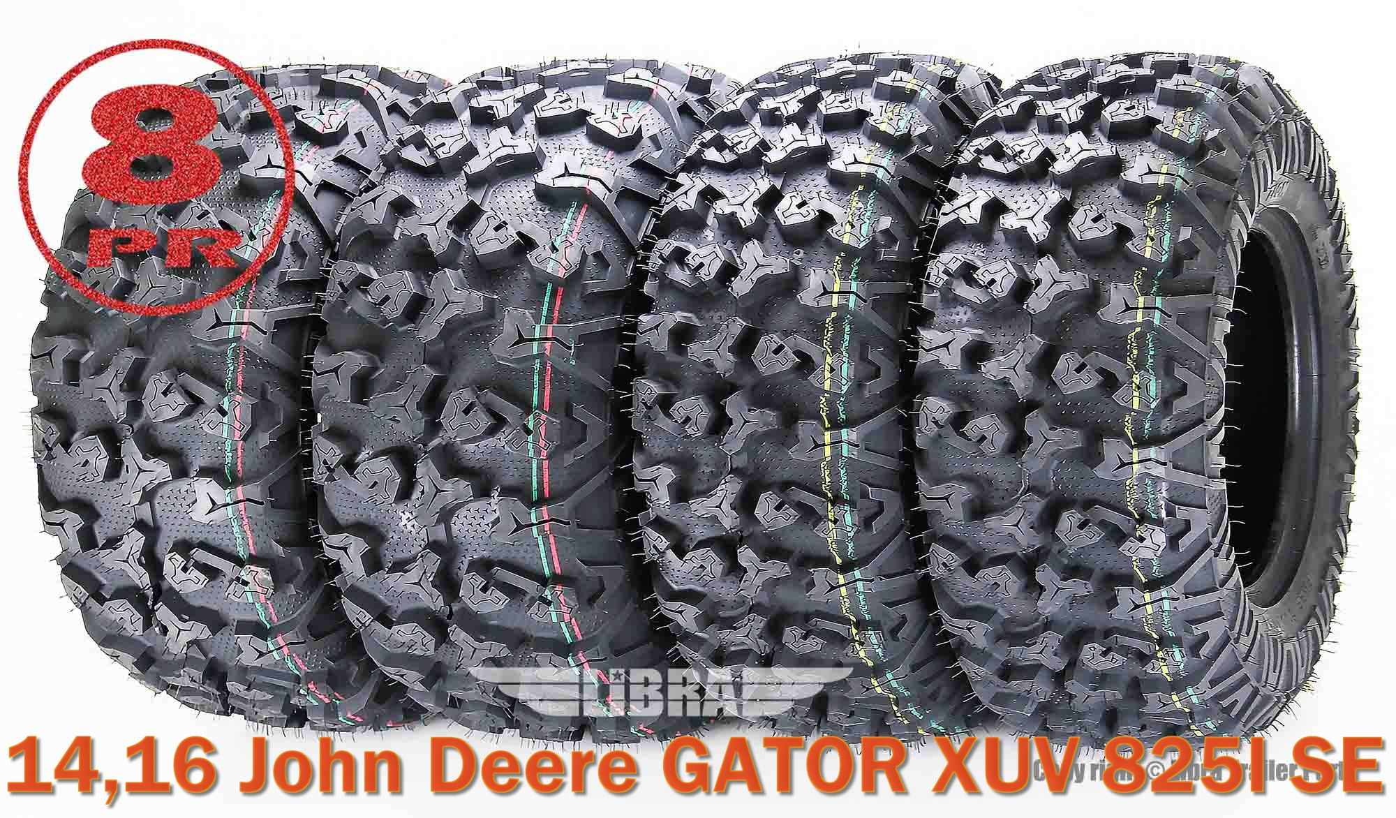 FREE COUNTRY 8PR Premium ATV/UTV Tires 27x9x14 & 27x11x14 fit 14,16