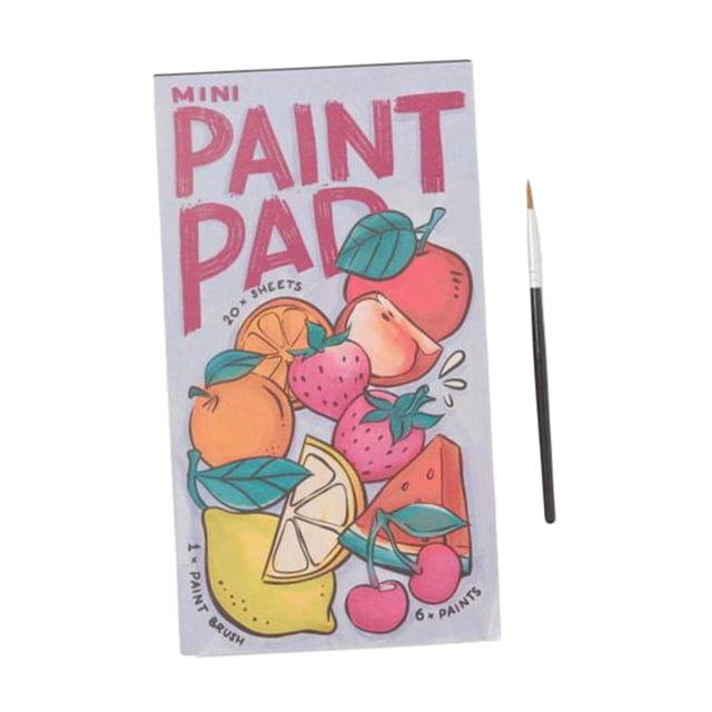 Libro de pintura con acuarela Strade Fareast Limited juego de pintura de color agua mini almohadilla de pintura 19 cm x 12 cm