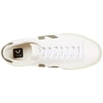 thumbnail image 3 of Tenis VEJA Campo de piel sin cromo para hombre, color blanco y caqui, 3 of 3