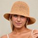 thumbnail image 2 of Sombrero plegable ligero y transpirable para mujer: sombrero de pescador con protección UV para actividades al aire libre, 2 of 6