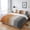 Gray Orange, variant on 4 Pieces Duvet Cover Queen Bedding Sets Boho Ethnic Abstract Style for Bedroom Decor,Ultra Soft Luxury Comforter Cover Set with Bed Sheet and Decorative Pillow Shams Black White Geometric Pattern