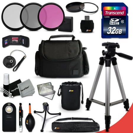 Ideal 21 Piece Accessory Kit for Canon EOS Rebel T6i, T6, T6S, EOS Rebel T5, EOS Rebel T6S, Rebel T5i, Rebel T4i, Rebel T3, Rebel T3i, Rebel T2i, Rebel SL1, EOS M, EOS M2, EOS 700D, EOS 650D, EOS