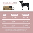 thumbnail image 3 of Collar de perro ajustable, correas de entrenamiento para mascotas fuertes y duraderas para perros pequeños, medianos y grandes, 3 of 5