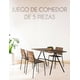thumbnail image 4 of Juego De Comedor Estilo Contemporáneo Mesa Y 4 Sillas, 4 of 7