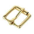 thumbnail image 6 of B6231 Natural Brass, Roller Heel Bar Buckle, Solid Brass-LL, 1-1/2", 6 of 10
