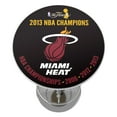 thumbnail image 3 of Miami Heat 2013 NBA Champions Bar Table with Adjustable Footrest and Acrylic Top, 3 of 5