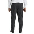 thumbnail image 2 of Perfect Fit Waist-Relaxer Pleated Suit Pants Charcoal 62 x 30, 2 of 4