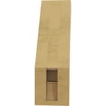 thumbnail image 4 of Ekena Millwork 3"W x 6"D x 10"H Olympic Rough Cedar Woodgrain TimberThane Knee Brace, Primed, 4 of 6