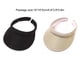 thumbnail image 3 of Sombrero de protección solar Qarigey ajustable beige para playa senderismo camping, 3 of 6