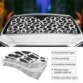 thumbnail image 5 of Bingfone Cow Print Black White Car Windshield Sun Shade Protector Keep Your Vehicle Cool Sun Shield Visor Cover Foldable For Car Truck Suv-Medium, 5 of 9
