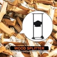 thumbnail image 3 of Firewood Kindling Splitter Wood Splitter Manual Log Splitter Firewood Distributor For Camping Household, 3 of 5