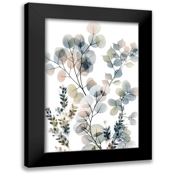 Koetsier, Albert 11x14 Black Modern Framed Museum Art Print Titled - Vibrant Bouquet 2