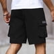 thumbnail image 5 of Pantalones de Verano de Tamaño Más Sueltos Shorts de Ropa de Trabajo de Cinco Cuartos de Longitud Multi Bolsillo, Poliéster Casual para Hombres, 5 of 7