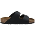 thumbnail image 4 of Sandalia Birkenstock Arizona SFB de piel negra al óleo, talla 37, 4 of 5
