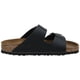 thumbnail image 4 of Sandalia Birkenstock Arizona SFB de piel negra al óleo, talla 37, 4 of 5