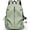 Green-1, variant on AoDai Trendy pleated double shoulder bag - Lightweight and casual travel backpack - Student's daily school or shopping backpack with a simple design on the shoulders