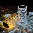 thumbnail image 4 of Yeacher Acrylic Waterdrop Table Lamp Desk Beside Light 3 Colors Temperature Changing Sensitive Touching Control, 4 of 8